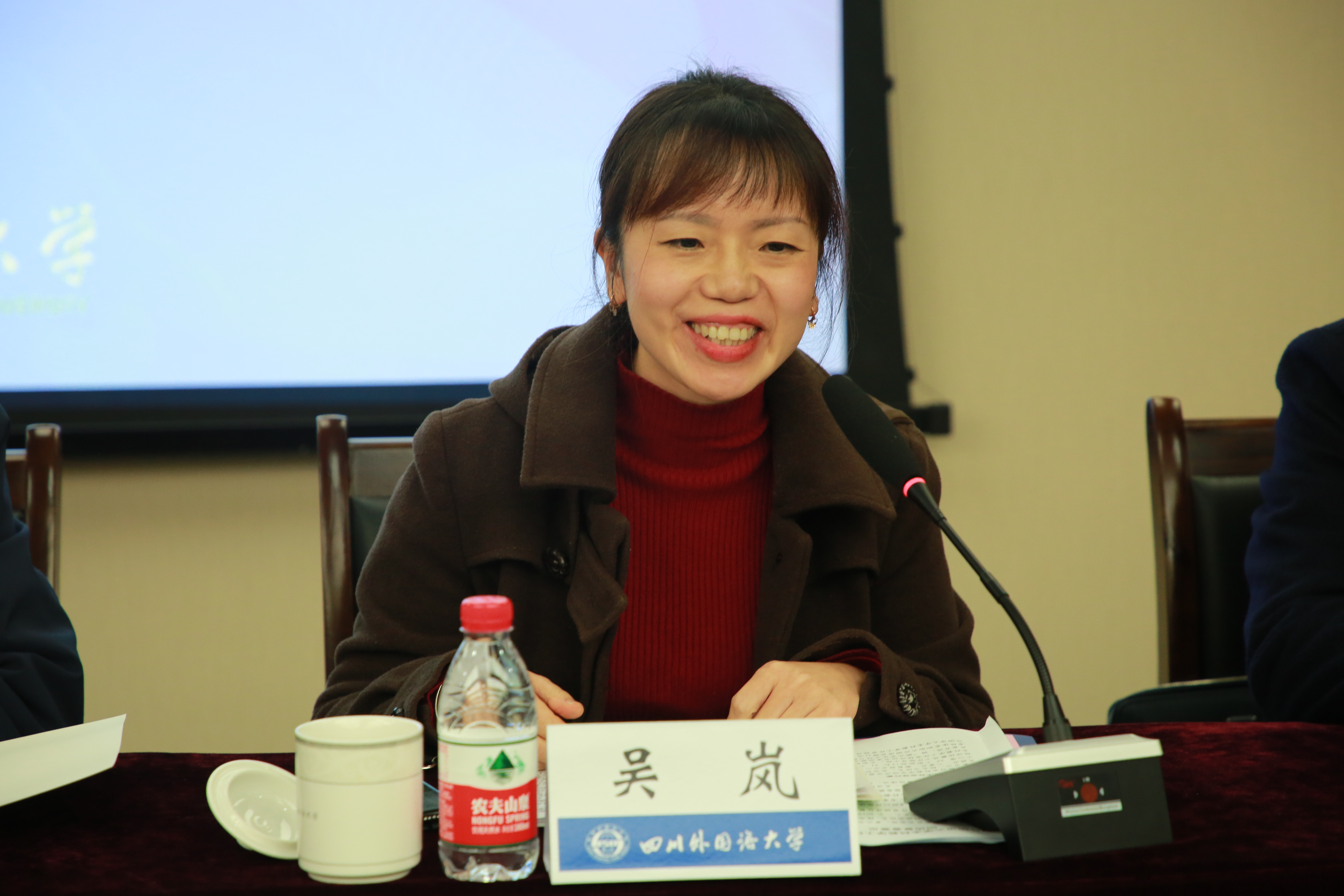 吴岚讲话