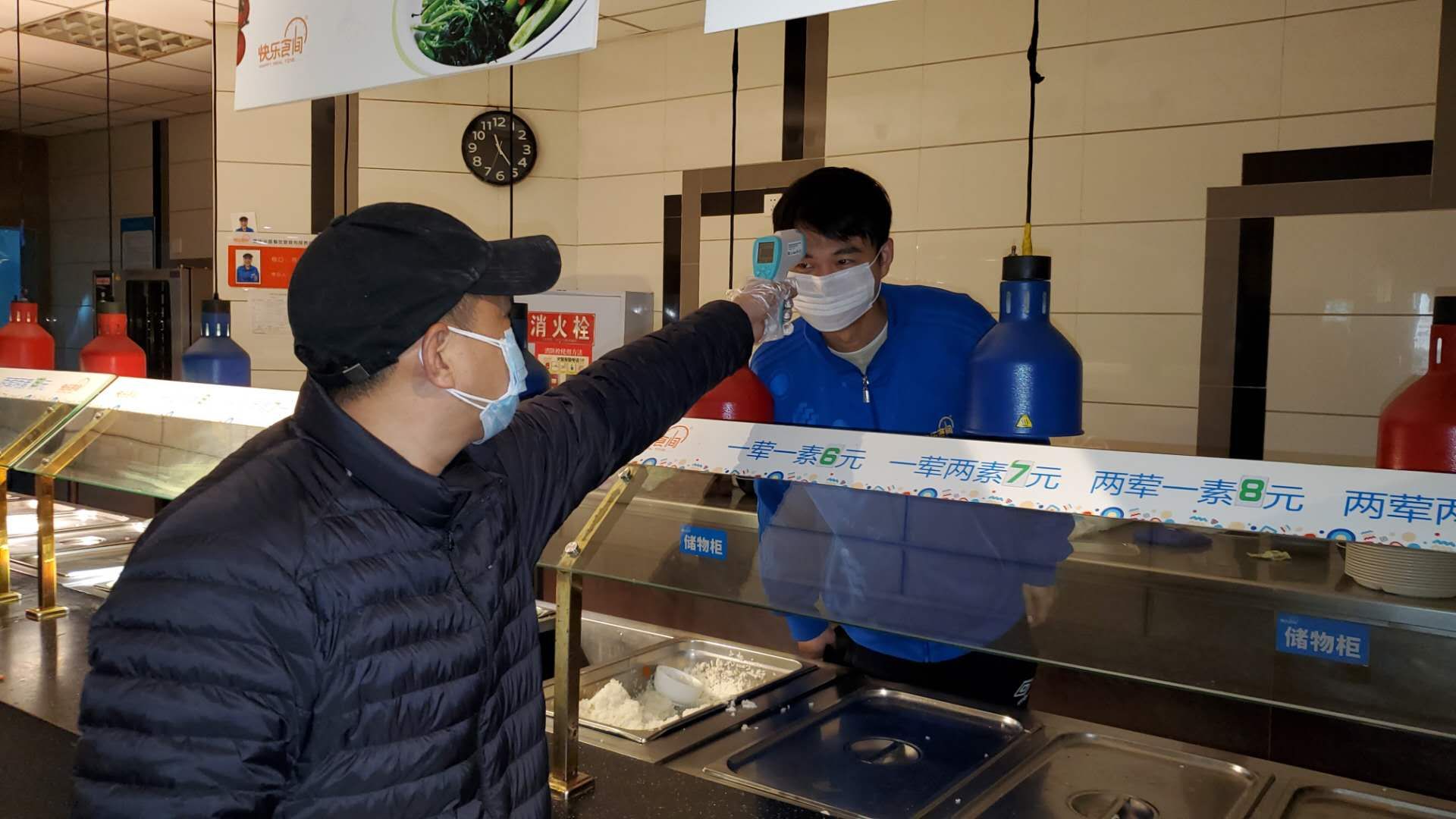 后勤不"后",防疫在"前"